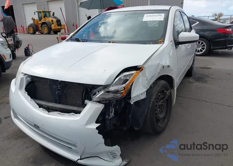 2011 Nissan Sentra 2.0S from USA, damaged, VIN 3N1AB6APXBL648757